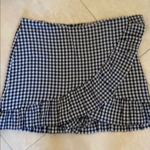 Black and white skirt